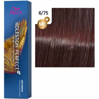Wella Professionals Koleston Perfect Me+ Deep Browns 6/75 Hair Color 60 ml (8005610661636)