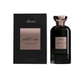 Rasasi Oud Al Ilhaam Perfume EDP 100 ml (614514459430)