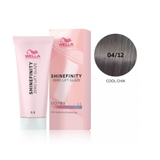Wella Professionals Shinefinity Zero Lift Glaze 04/12 Cool Chia Hair Color Gel 60 ml (4064666329673)