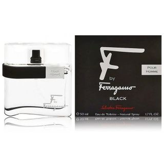 Salvatore Ferragamo F by Ferragamo Pour Homme Black Perfume EDT 50 ml (8032529118043)