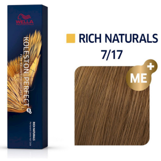 Wella Professionals Koleston Perfect Me+ Rich Naturals 7/17 Hair Color 60 ml (8005610662237)