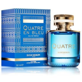 Boucheron Quatre En Bleu Pour Femme Perfume EDP 50 ml (3386460124973)