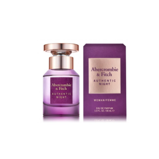 Abercrombie & Fitch Authentic Night Woman Perfume EDP 30 ml (085715169006)