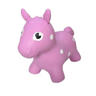 Gerardo's Toys Jumping Toy Horse Pink (GT69469)