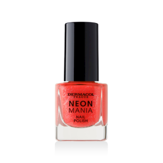 Dermacol Neon Mania Nail Polish 7 Coral Sunset 5 ml (85980006)