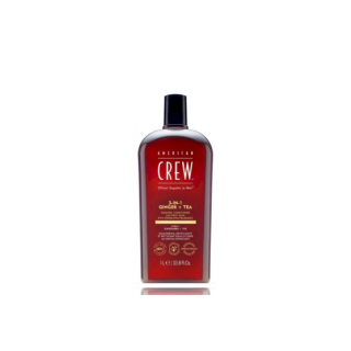 American Crew Shampoo 3-in-1 Ginger + Tea 1000 ml (738678003305)