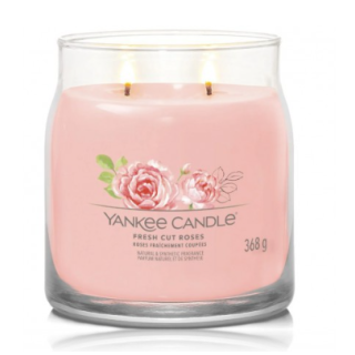 Yankee Candle Fresh Cut Roses Scented Candle 368 g (5038581129143)