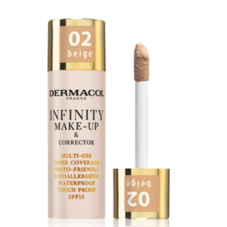 Dermacol Infinity Make-Up & Corrector 02 Beige 20 g (8595003132008)