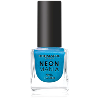 Dermacol Neon Mania Nail Polish 6 Azure Aqua 5 ml (85979994)