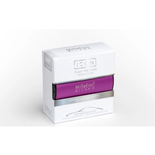 Millefiori Milano Icon Car Air Freshener Magnolia Blossom & Wood Classic Purple 47 g (8053848690232)