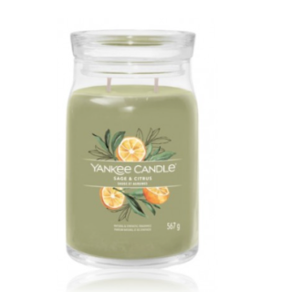 Yankee Candle Sage & Citrus Scented Candle 567 g (5038581129365)