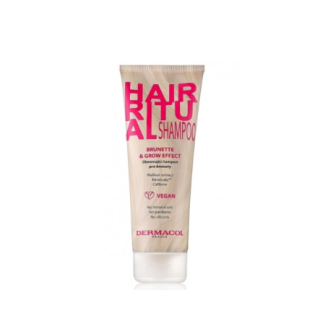 Dermacol Hair Boost Brunette & Grow Effect Shampoo 250 ml (8595003122856)
