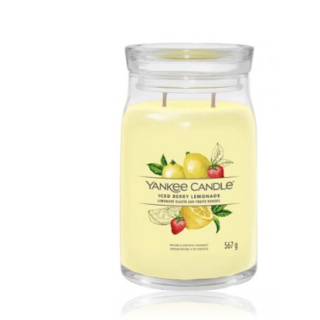 Yankee Candle Signature Iced Berry Lemonade Scented Candle 567 g (5038581129006)