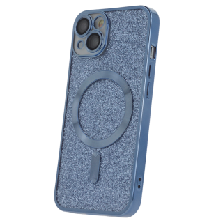 Mocco Glitter Chrome MagSafe Case for Apple iPhone 13 Pro (MC-GC-IPH-13P-BL)