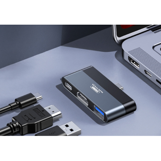 Remax RP-U15 Docking Station USB / HDMI / USB-C (RP-U15)