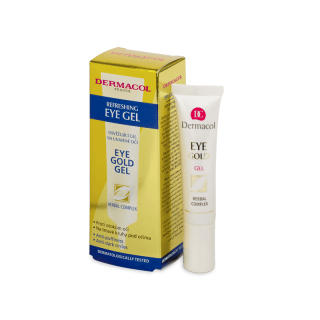 Dermacol Eye Gold Gel 15 ml (8595003917605)