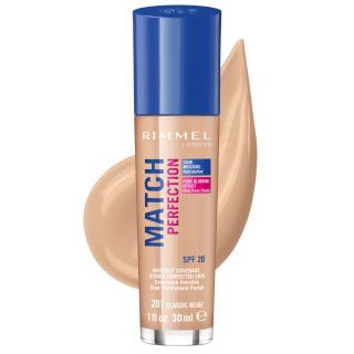 Rimmel London Match Perfection 24HR SPF20 Foundation 203 True Beige 30 ml (3614220954073)