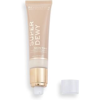 Makeup Revolution Super Dewy Skin Tint Moisturizer Tan 55 ml (5057566337021)