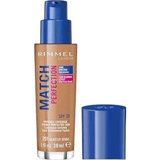 Rimmel London Match Perfection 24HR SPF20 Foundation 201 Classic Beige 30 ml (3614220954066)