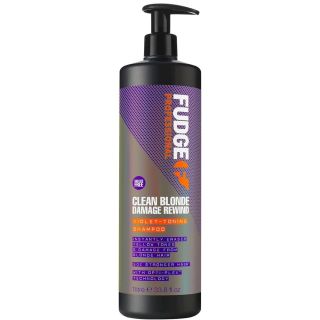 Fudge Professional Clean Blonde Damage Rewind Violet-Toning Shampoo 1000 ml (5060420335637)