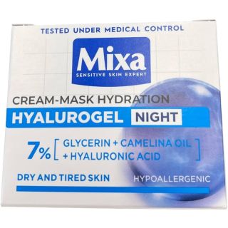 Mixa Hyalurogel Night Moisturizing Night Cream-Mask 50 ml (3600550950670)