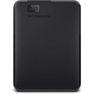 Western Digital External Hard Drive HDD / 1TB / USB3.1 Gen1 / 5400 RPM (WDBUZG0010BBK)