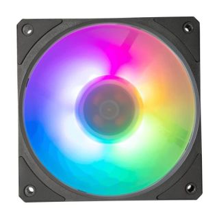 Cooler Master Mobius 120P ARGB 2400 RPM Computer Case Fan 120mm Black (MFZ-M2DN-24NP2-R1)
