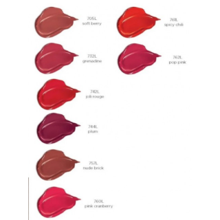 Clarins Joli Rouge Lacquer Lipstick 757L Nude Brick / 3g (3380810268348)
