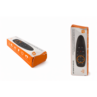 RoGer Air Mouse PRO1 Wireless remote control with gyro mouse / microphone / BOX DAMAGED (RO-AWRCM-BK(BOX))