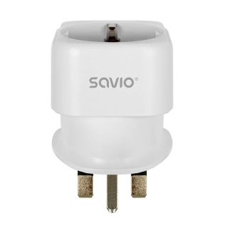 SAVIO AP-04 Travel Adapter EU - UK (AP-04)