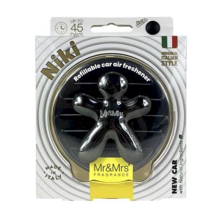 Mr&Mrs Fragrance Niki Big Titanium Chrome Car Air Freshener New Car (8053288297978)