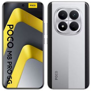 Poco M8 Pro 5G Smartphone 12GB / 512GB Silver (MZB0MLVEU)