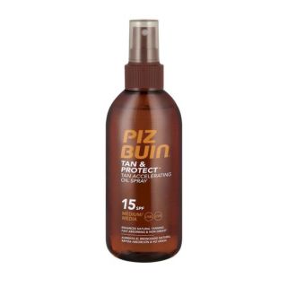 Piz Buin Tan & Protect Tan Sun Oil Spray SPF15 150 ml (3574661192833)