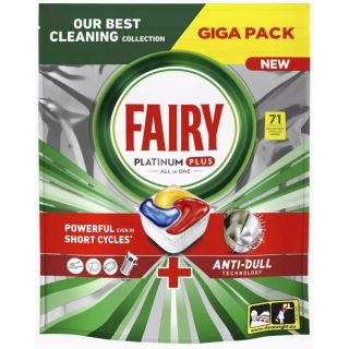 FAIRY Platinum Plus Dishwasher Machine Tablets 71 gab (8700216236126)