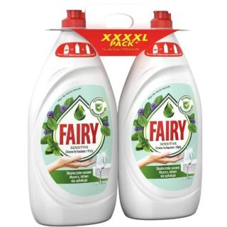 FAIRY Tea Tree & Mint Dishwashing Liquid Set 1350 ml (8700216531771)
