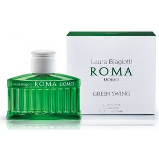 Laura Biagiotti Roma Uomo Green Swing Perfume EDT 125 ml (8058045433736)