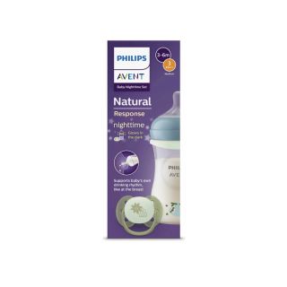 Philips Avent Natural Response Nighttime Baby Feeding Set (SCD838/17)