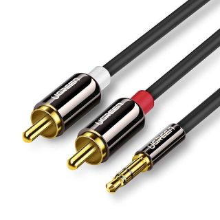 Ugreen AV116 Audio cable 3.5 mm uz 2x RCA 5m (AV116)