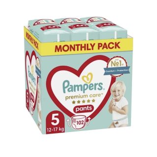 Pampers Premium Care Pants Size 5 (11–17kg) 102pcs (8700216829380)