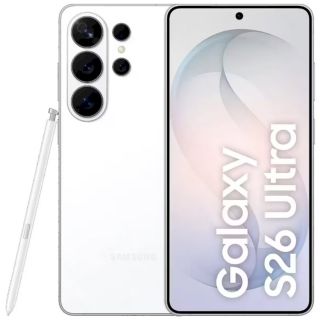 Samsung Galaxy S26 Ultra 5G Smartphone 12GB / 256GB White (SM-S948BZWDEUE)