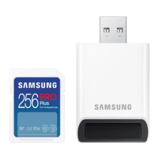 Samsung MB-SD256SB/WW Pro Plus Memory Card 256GB (MB-SD256SB/WW)