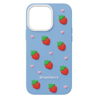 Mocco Strawberry Back Case for Apple iPhone 17 Pro Max (MO-SBC-IP-17PRMAX-BL)
