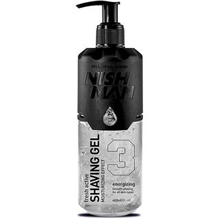 Nishman Fresh Active Shaving Gel Easy Shave 400 ml (8681665066383)