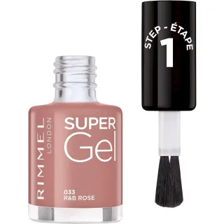 Rimmel London Super Gel 033 R&B Rose 12 ml (3616301245834)
