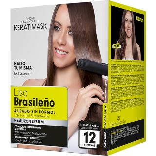 Placenta Life Keratimask Brazilian Straightening Kit 240 ml (7756719011839)