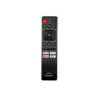 Sharp Aquos SHW/RMC/0138N Original TV Remote Voice Function NETFLIX / YOUTUBE / PRIME VIDEO (LXP0138N)