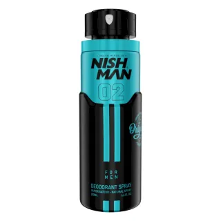 Nishman 02 Deodorant Spray 200 ml (8682035089537)
