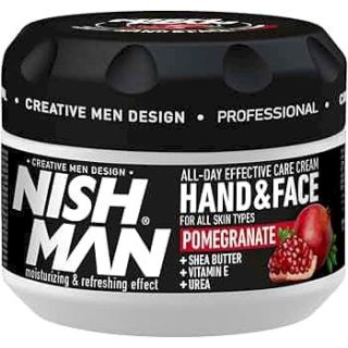 Nishman Hand&Face All-Day Effective Care Cream Pomegranate 300 ml (8682035080794)