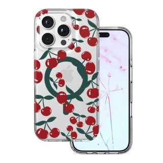 Mocco Cherry Mag Back Case for Apple iPhone 16 Pro Max (MO-CMC-IP-16PRMAX-TR)