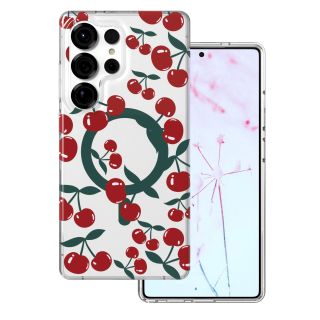 Mocco Cherry Mag Back Case for Samsung Galaxy S25 Ultra (MO-CMC-SA-S25UL-TR)